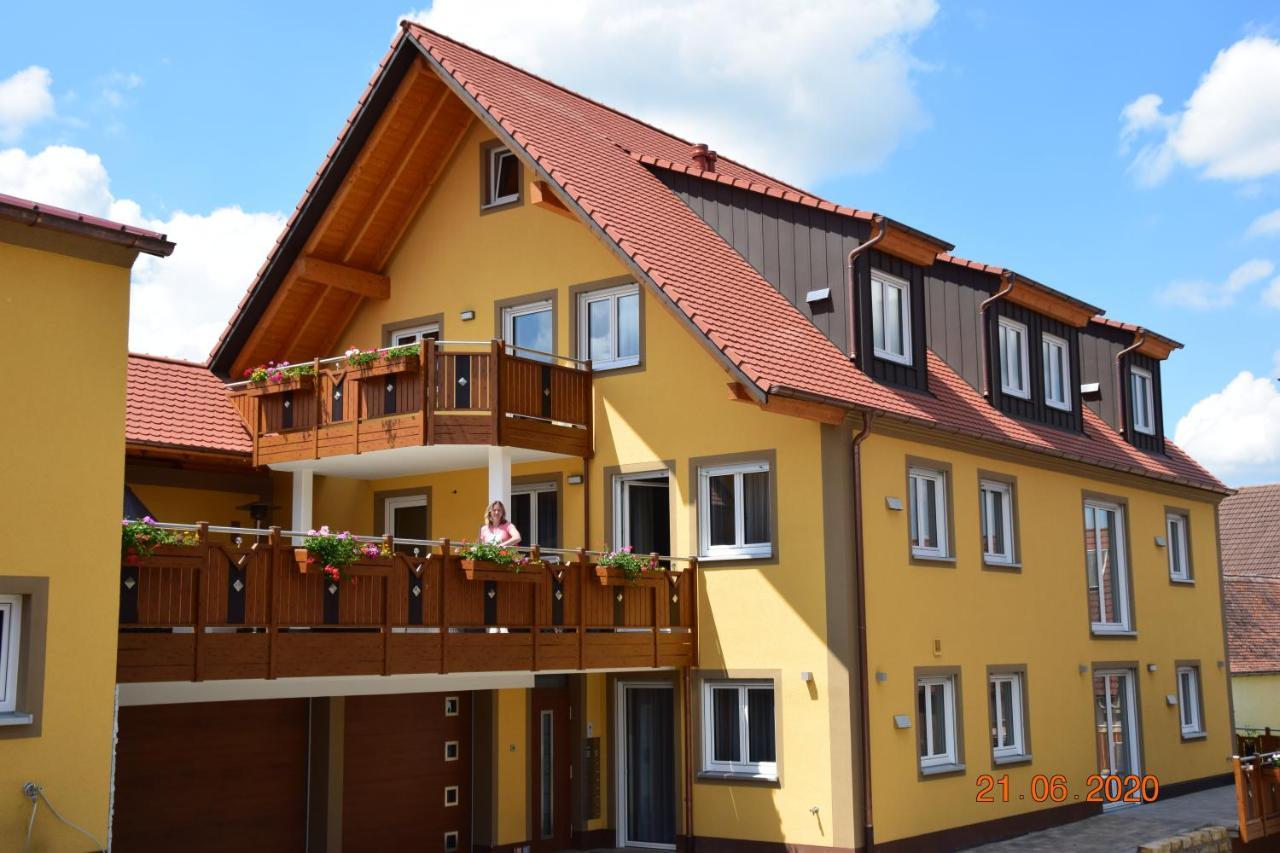 Ferienwohnungen Fewo Landglueck Herrieden Buitenkant foto
